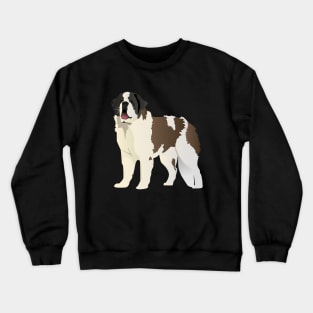 Saint Bernard Dog Crewneck Sweatshirt